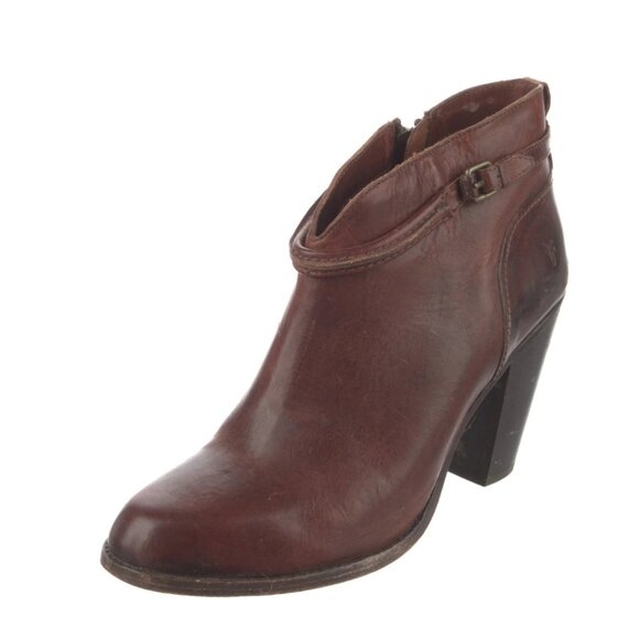 FRYE Leather Ankle Boots. Size 10. - Picture 6 of 6